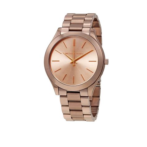 michael kors runway braun mk3418 berlin|Michael kors mk3418 slim runway sable + FREE SHIPPING.